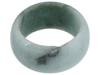 VINTAGE SOLID CARVED NEPHRITE JADE BAND RING PIC-0