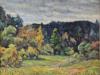 RUSSIAN LANDSCAPE OIL PAINTING BY ISAAK BRODSKY PIC-1