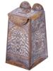 ANTIQUE SILVER AND COPPER DECOR TZEDAKAH BOX FROM SYRIA PIC-0