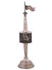 19TH C JUDAICA GERMAN SILVER BESAMIM SPICE TOWER PIC-0