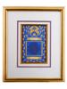 20TH C ISLAMIC CALLIGRAPHY GOLD LEAF PAINTING PIC-0