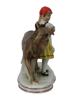 GERMAN WEISS KUHNERT RED RIDING HOOD PORCELAIN FIGURINE PIC-3