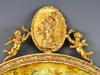 ANTIQUE FRENCH SEVRES PORCELAIN PLATTER IN BRONZE FRAME PIC-4