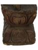 ANTIQUE INDIAN KHAJURAHO CARVED WOOD NYMPH SCULPTURE PIC-6