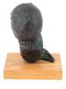 CLARA SHAINESS ORIENTAL CAST BRONZE HEAD SCULPTURE PIC-5