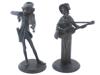 FRENCH SCULPTURES OF MUSICIANS AFTER FRANCOIS GEORGE PIC-0