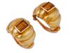 18K GOLD AND CITRINE EARRINGS BY DAVID YURMAN PIC-0