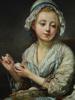 VINTAGE ART PRINT AFTER  JEAN BAPTISTE GREUZE PIC-1