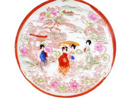 COLLECTION OF 20 JAPANESE HAND PAINTED PLATES