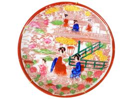 COLLECTION OF 20 JAPANESE HAND PAINTED PLATES