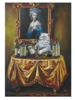 CAT GICLEE EMBELLISHED PAINTING BY VALERY YERSHOV PIC-0