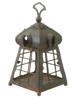 VINTAGE WROUGHT IRON PENDANT LANTERN CA MID 20TH C PIC-0