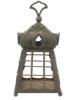 VINTAGE WROUGHT IRON PENDANT LANTERN CA MID 20TH C PIC-1