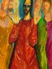 RELIGIOUS WATERCOLOR PAINTING BY LLUIS SAUMELLS PIC-1