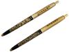 VINTAGE 14K GOLD PERFUMED PENS ARPEGE AND CHANEL NO. 5 PIC-1