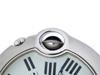 CARTIER BALLON BLEU STAINLESS STEEL DESK CLOCK IOB PIC-6