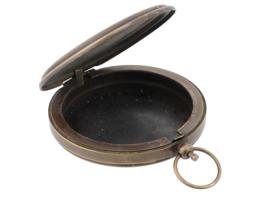 NAZI GERMAN 1936 OLYMPIC GAMES BRASS COMPASS CASE