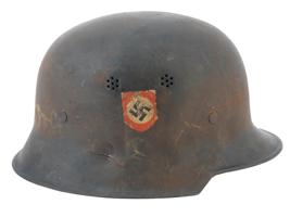 ORIGINAL PRE 1945 WWII NAZI GERMAN POLICE HELMET