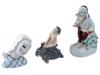 VINTAGE DANISH AND RUSSIAN PORCELAIN FIGURINES PIC-1