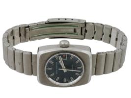 SETH THOMAS AUTOMATIC STAINLESS STEEL WRISTWATCH