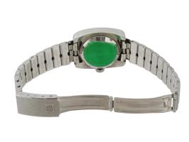 SETH THOMAS AUTOMATIC STAINLESS STEEL WRISTWATCH