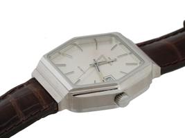 TECHNOS MENS STAINLESS STEEL AUTOMATIC WRISTWATCH