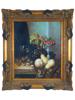 20TH CENTURY FRUITS STILL LIFE OIL PAINTING FRAMED PIC-0