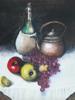 AMERICAN STILL LIFE OIL PAINTING BY JACK WALLS PIC-1