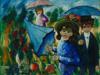 ATTR TO NINO GIUFFRIDA ITALIAN KIDS OIL PAINTING PIC-1