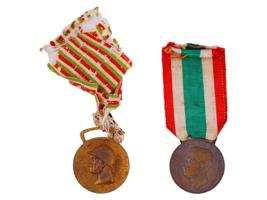 FIVE ITALIAN COMMEMORATIVE MEDALS 1914 TO 1927