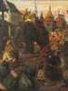 ANTIQUE RUSSIAN ANDREI RYABUSHKIN OIL PAINTING PIC-1