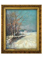 RUSSIAN CONSTANTIN WESTCHILOFF LANDSCAPE OIL PAINTING