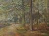 BELGIAN LANDSCAPE OIL PAINTING BY JULIETTE WYTSMAN PIC-1