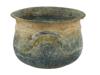 ANCIENT ROMAN PERIOD BRONZE POT WITH TWO HANDLES PIC-2