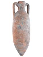 ANCIENT ROMAN TERRACOTTA AMPHORA JAR WITH TWO HANDLES