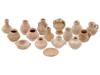 GROUP OF ANCIENT ROMAN TERRACOTTA AMPHORA TOY VASES PIC-0