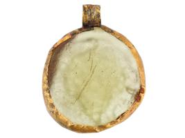 ANCIENT IMPERIAL ROMAN 22K GOLD GLASS PENDANT