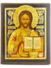 ANTIQUE 19TH C RUSSIAN ORTHODOX ICON OF CHRIST ALMIGHTY PIC-0