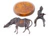 CHINESE BRONZE FIGURINE OF A SAGE ON A MULE PIC-5