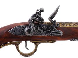 ITALIAN 1825 PERCUSSION DUELING FLINTLOCK PISTOL