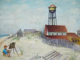 AMERICAN PAINTINGS BY ALEXANDER KRUSE FIRE ISLAND 3, 4