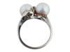 I AND Z 14K WHITE GOLD RING WITH NATURAL PEARLS PIC-4