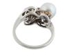 I AND Z 14K WHITE GOLD RING WITH NATURAL PEARLS PIC-3