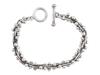 STERLING SILVER BERRY BRACELET FROM TAXCO MEXICO PIC-1