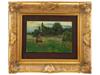 RUSSIAN LANDSCAPE OIL PAINTING BY ISAAC LEVITAN PIC-0