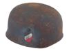 WWII NAZI GERMAN PARATROOPER HELMET BY KARL HEISLER PIC-1