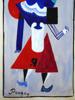 RUSSIAN FRENCH AVANT GARDE PAINTING BY JEAN POUGNY PIC-2