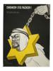 RUSSIAN SOVIET ERA ANTI SEMITIC PROPAGANDA POSTER PIC-0