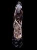 CHINESE CARVED ROCK CRYSTAL BIRD FIGURE W STAND PIC-2