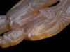 CHINESE HAND CARVED AGATE FIGURE OF COURT LADIES PIC-9